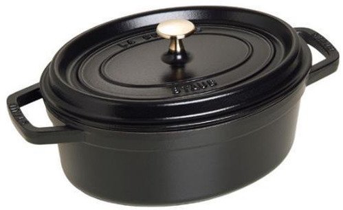 Staub Cocotte Ovale 27cm - noir - 1