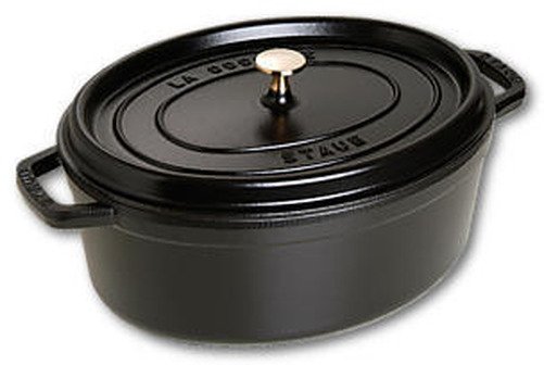 Staub Cocotte Ovale 33cm - noir - 1