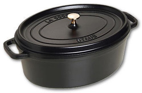 Staub Cocotte Ovale 37cm - noir - 1