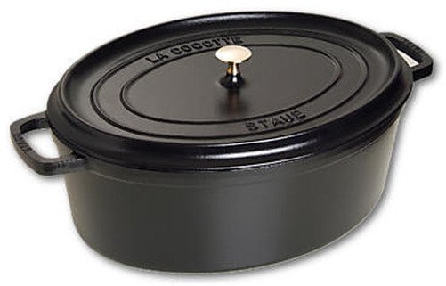 Staub Cocotte Ovale 41cm - noir - 1