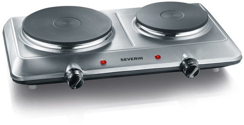 Severin DK1014 Dubbele kookplaat roestvrijstaal - 1