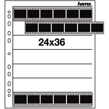 Hama Negative Sleeves, 24 X 36 Mm, Polyproylene