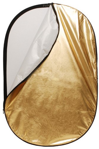 Linkstar Reflectiescherm 2 in 1 R-90120GS Goud/Zilver 90x120 - 1
