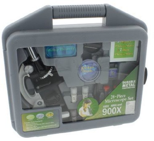 Byomic Beginners Microscoopset 100, 400 en 900x in Koffer - 2