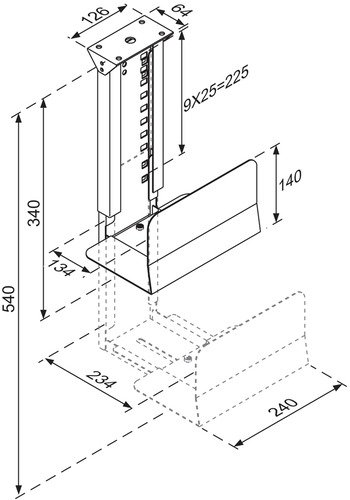 Neomounts by Newstar CPU-D200 - Zilver - 3