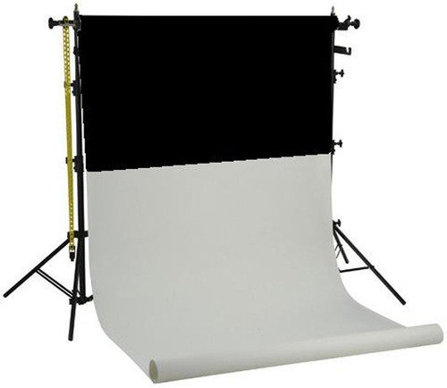 Falcon Eyes Achtergrond Systeem SPK-2 incl. 2 Rollen Zw/Wit - 1