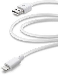 Cellularline Data cable, Apple iPhone lightning (2m), blan