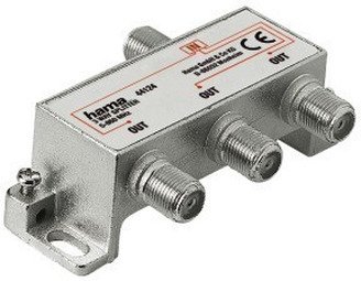 Hama Breedband Verdeler Tv 3-Weg