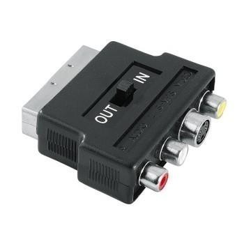 Hama video adapter S-VHS/3 RCA - scart IN/OUT - 1