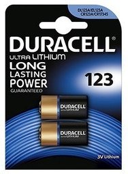 Duracell Battery 123 3V 2-Pack