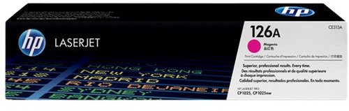 HP Toner CE 313 A magenta No. 126 A - 1