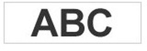 Brother TZE-N231 - 12 mm Black/White - 1