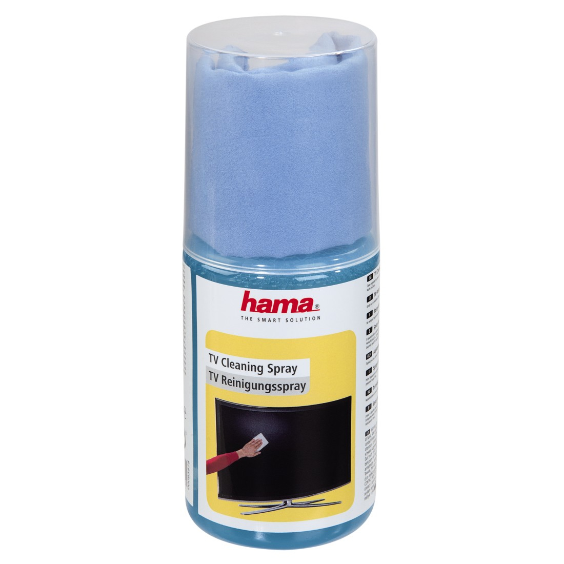 Hama Spray de nettoyage pour téléviseur, 200 ml, chiffon inc - 1