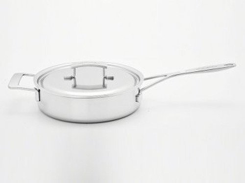 Demeyere Industry - sauteuse basse avec couvercle 28cm - 1