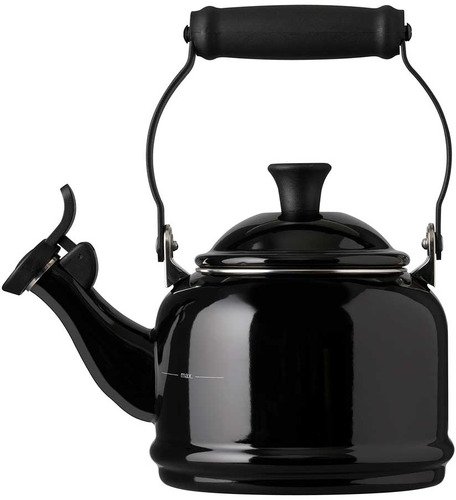 Le Creuset Fluitketel demi Ebbenzwart 1,1l - 1