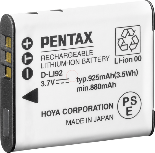 Pentax Li-ion batterij D-LI92 - 1