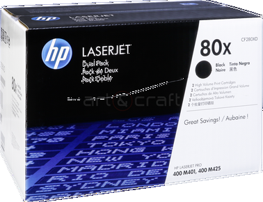 HP Toner CF 280 XD noir No. 80