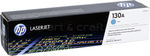 HP Toner CF 351 A cyan No. 130 A - 1
