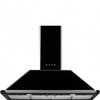 Smeg KT110BLE Decoratieve Muurdampkap Victoria 110cm A Zwart - 1