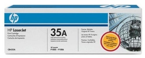 HP Black Cartridge 35A - 1