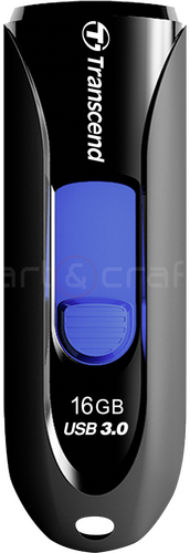 Transcend 16GB JetFlash 790, Black - 1