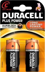 Duracell MN 1400 Plus Power Baby 2er Blister