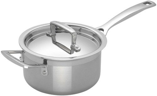 Le Creuset Magnetik Steelpan met Deksel Rvs 20cm 3,8l - 1
