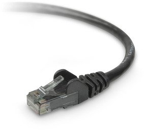 Belkin A3L980b03M-BLKS CAT 6 Netwerkkabel 3,0 m UTP - Zwart