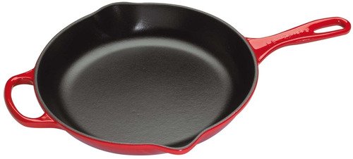 Le Creuset Gietijzeren Ronde Skillet Kersenrood 23cm - 1