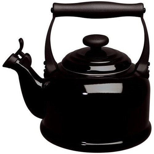 Le Creuset Fluitketel tradition Ebbenzwart 2,1l - 3