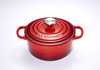 Le Creuset Gietijzeren Ronde Braadpan Kersenrood 22cm 3,3l - 8