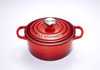 Le Creuset Gietijzeren Ronde Braadpan Kersenrood 24cm 4,2l - 8