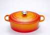 Le Creuset Gietijzeren Ovale Braadpan Oranjerood 33cm 7,5l - 8