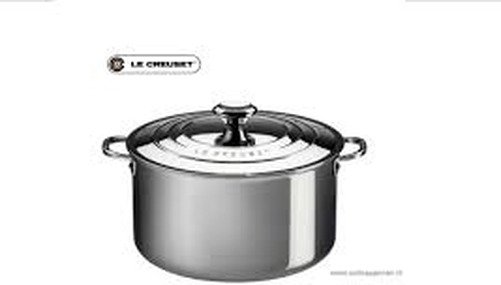 Le Creuset Rvs Hoge Kookpan 24cm 6,6l - 1