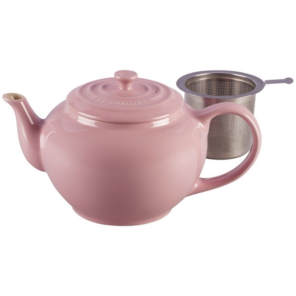 Le Creuset Theepot 1l Met Rvs Theezeef Chiffon Pink Art Craft Le Creuset Theepot 1l Met Rvs Theezeef Chiffon Pink