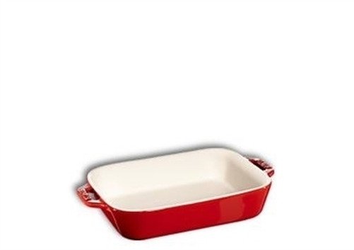 Staub Plat rectangulaire 20 x 16cm - cerise - 1