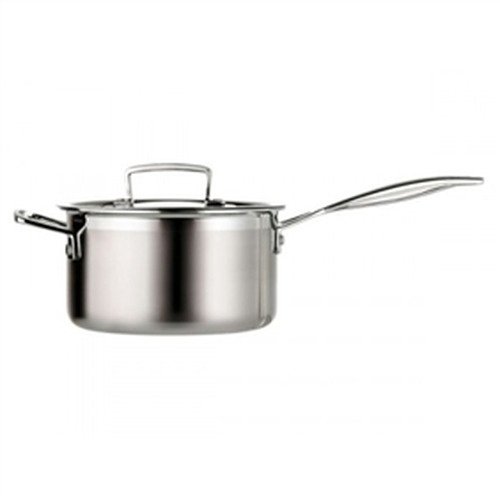Le Creuset Magnetik Steelpan met Deksel Rvs 16cm 1,9l - 1
