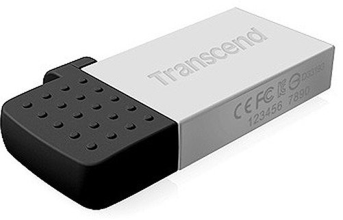 Transcend 64GB JetFlash 380, Silver Plating - 1