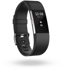 Fitbit Charge 2 (L) - Zwart Fitbit Charge 2 (L) - Zwart