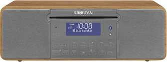 Sangean DDR-47BT, digitale radio, CD, DAB+, BT, houten cabin