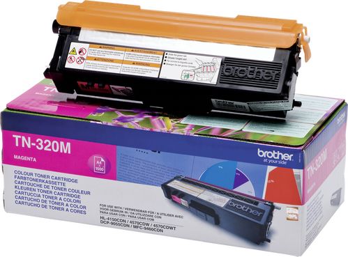 Brother Tn-320M Magenta Toner 1 5K - 1