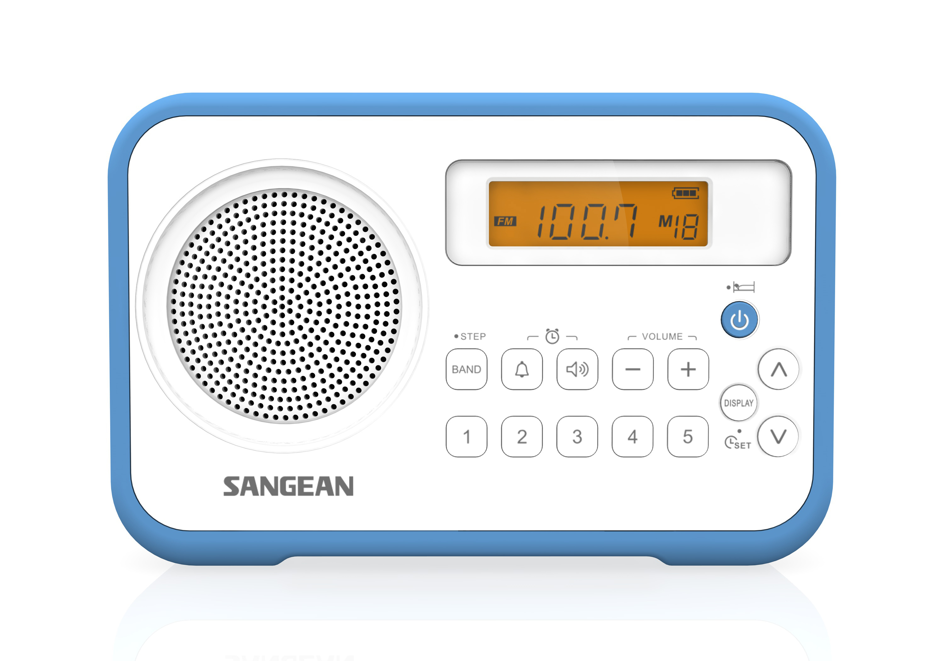 Sangean PR-D18 - Wit/Blauw - 1