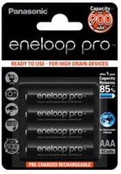 Eneloop 1x4 Panasonic Eneloop Pro Micro AAA 900 mAh