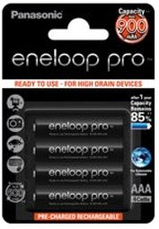 Eneloop 1x4 Panasonic Eneloop Pro Micro AAA 900 mAh