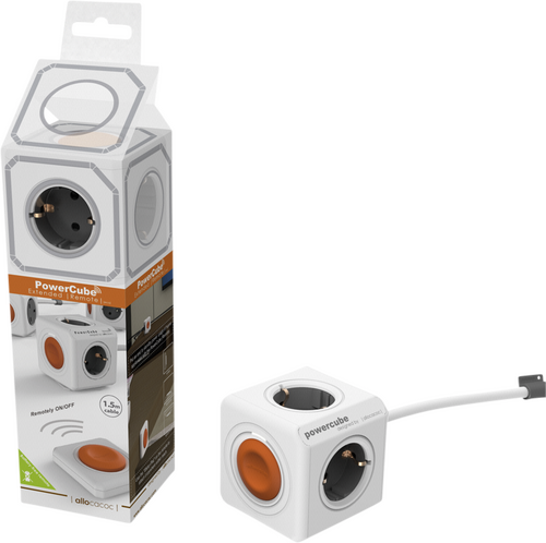 allocacoc Extended Remote incl. 1,5 m Cable grey Type F - 2