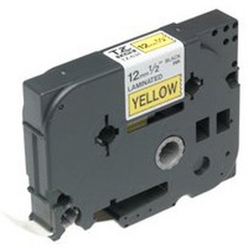 Brother Printlintcassette TZE-631 geel/zwart 12 mm - 1