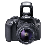 Canon EOS 1300D Body + 18-55mm IS - Zwart Canon EOS 1300D Body + 18-55mm IS - Zwart