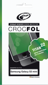 Crocfol Titan Hybrid Glass Samsung Galaxy S3 mini