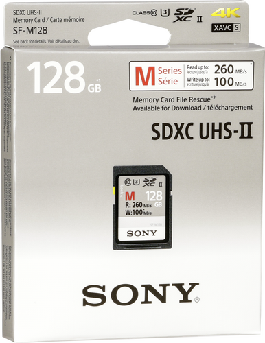 Sony SDXC Professional 128GB Class 10 UHS-II - 1