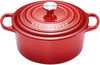 Le Creuset Gietijzeren Ronde Braadpan Kersenrood 24cm 4,2l - 7